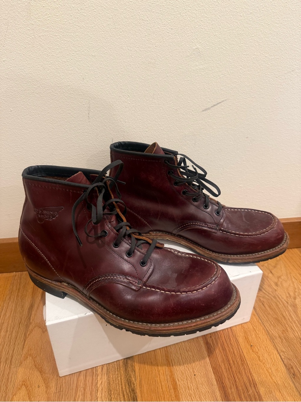 Red Wing Beckman Round boots Size 10